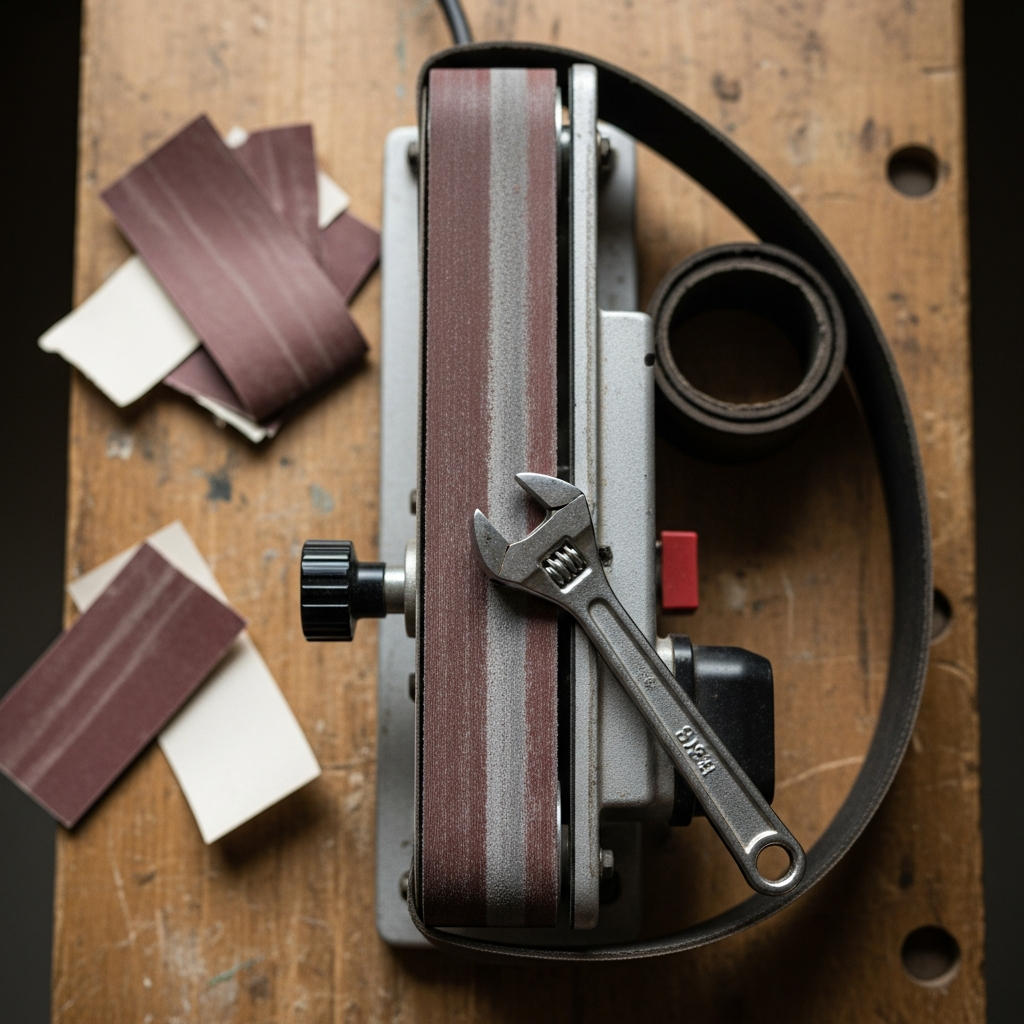 Belt Sander Tracks Off Belt Fix Guide