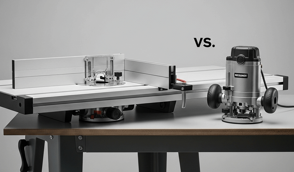 Router Table vs Handheld Router Do You Need Both