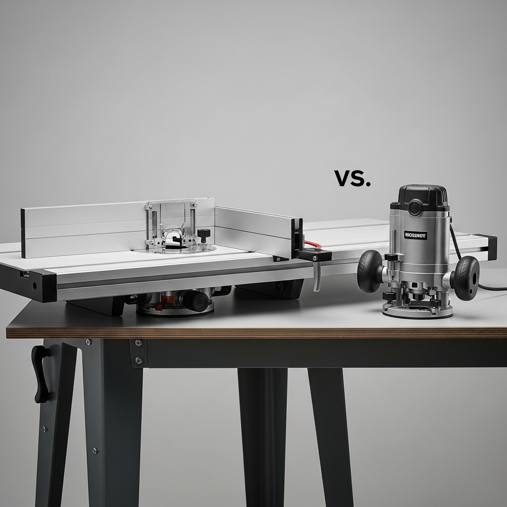 Router Table vs Handheld Router — Do You Need Both