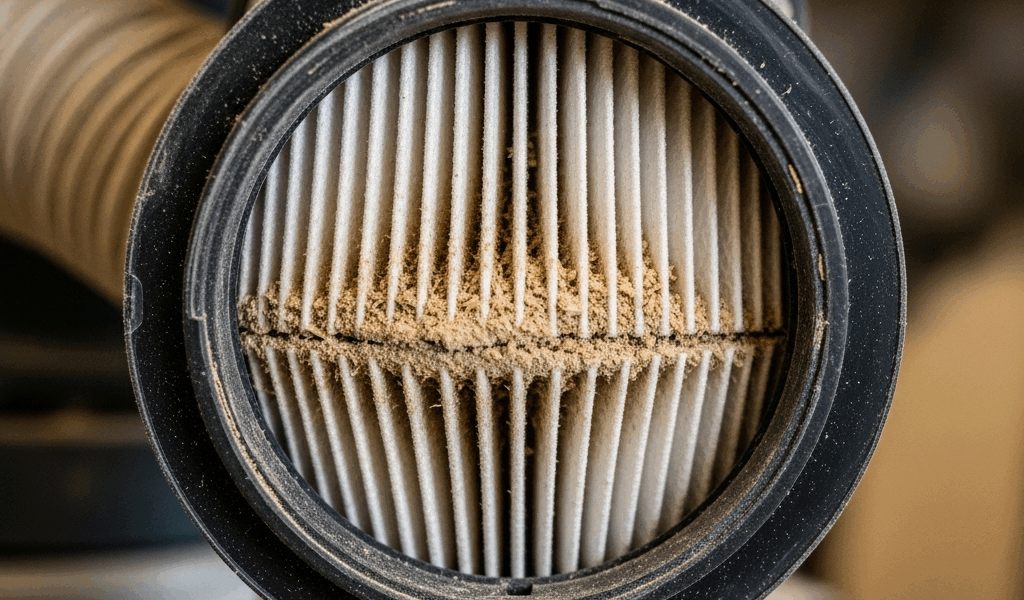 Orbital Sander Dust Collection Clogging Up Fast