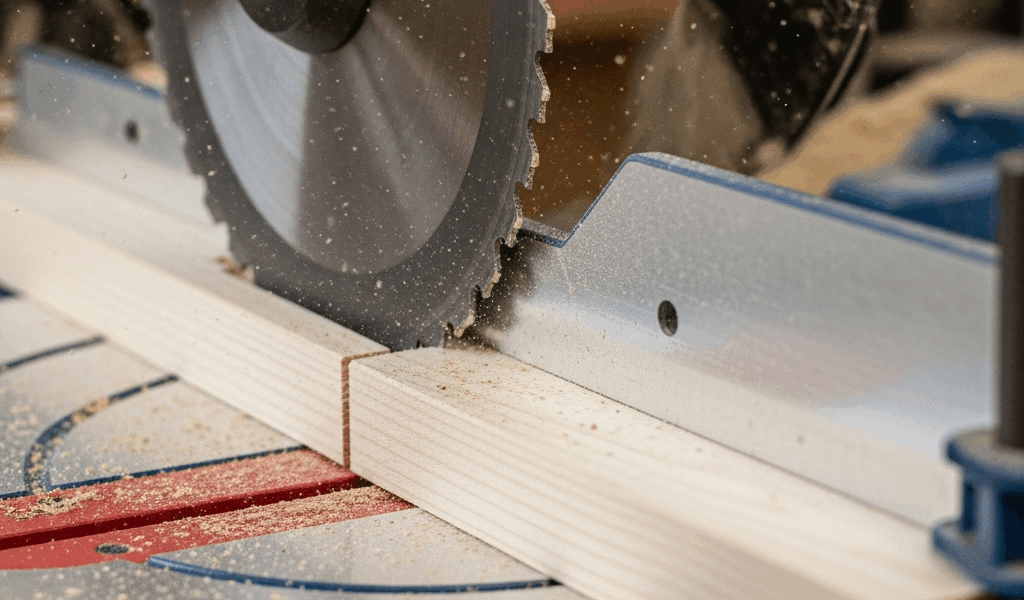 Miter Saw Blade Binding in Cross Cuts Stop It Now