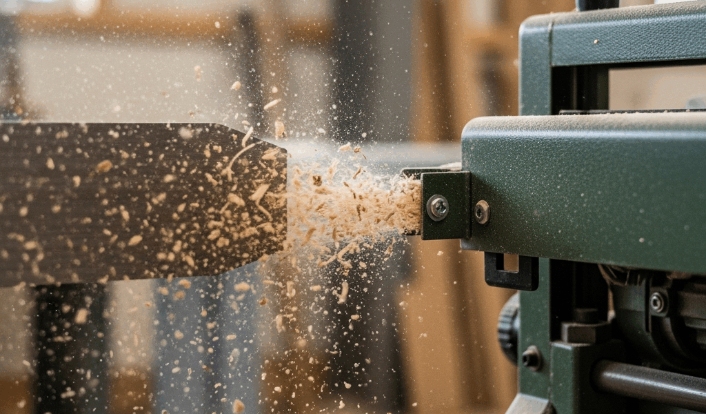 Wood Thickness Planer Dust Blowback Prevention Tips