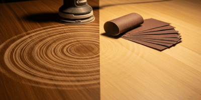 Orbital Sander Swirl Marks on Wood Surfaces Stop Them