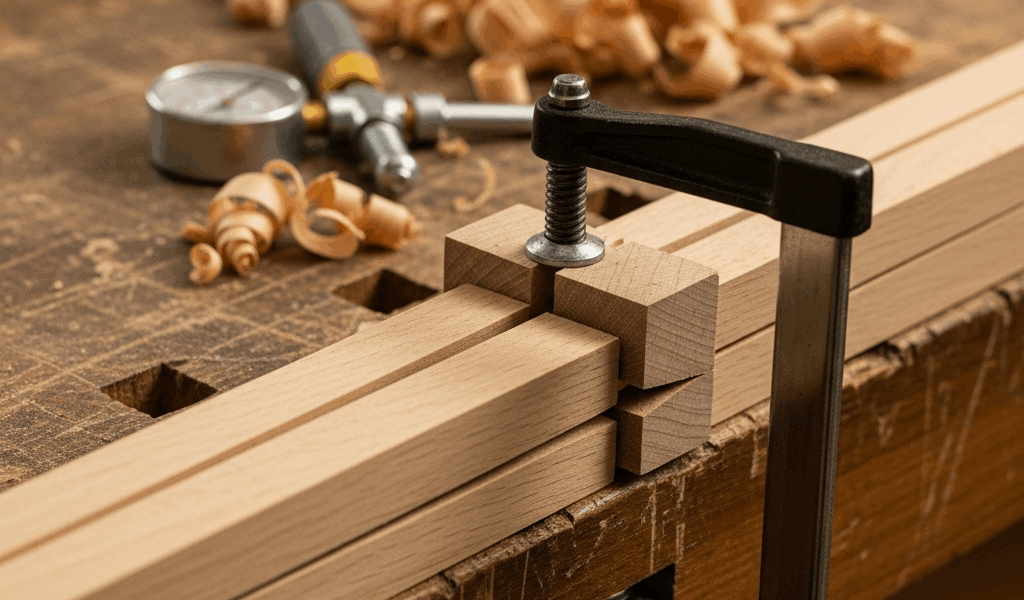 Wood Glue Clamp Pressure Not Enough for Joints