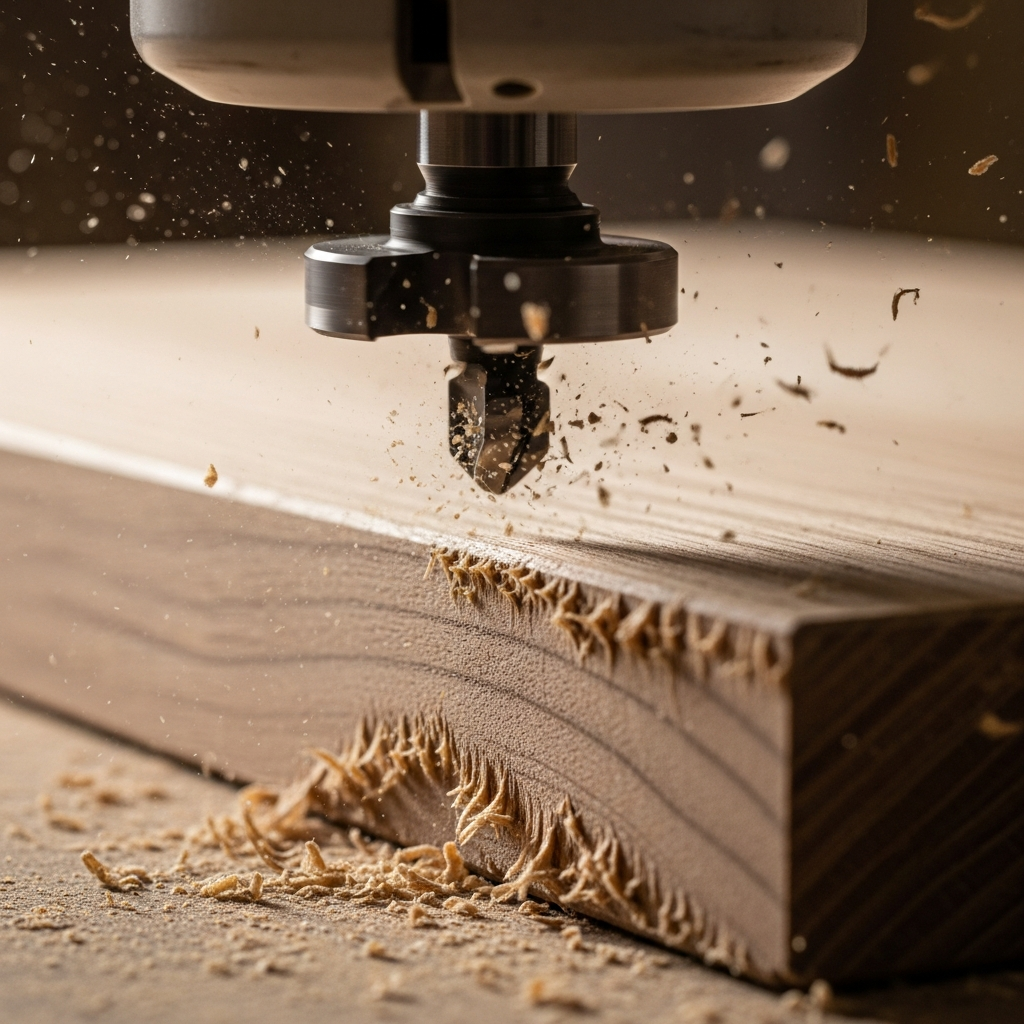 Router Bit Chatter and Tearout on Hardwood Edges