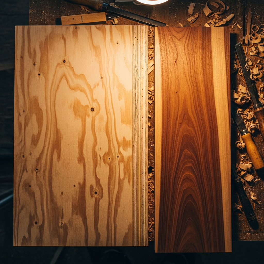 Plywood vs Solid Wood for Cabinet Making